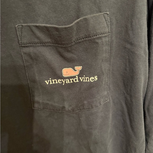 Vineyard Vines Men's Navy Long Sleeve Tee - Picture 2 of 4